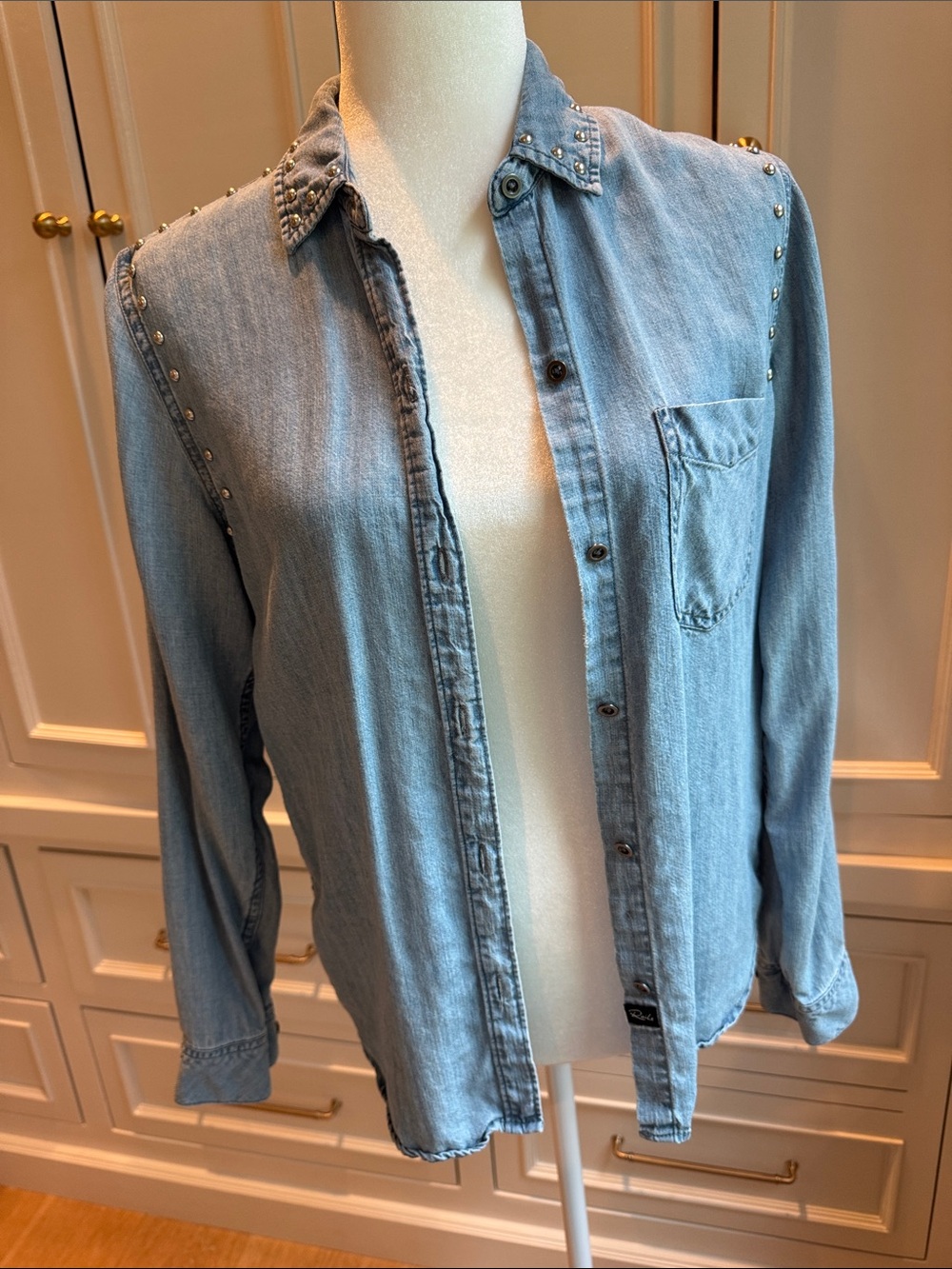 Rails chambray button down size xs.